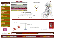 Desktop Screenshot of basilicadelasangustias.org